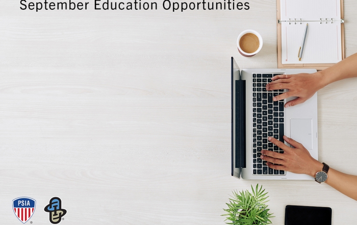 September Education Opportunities PSIA AASI