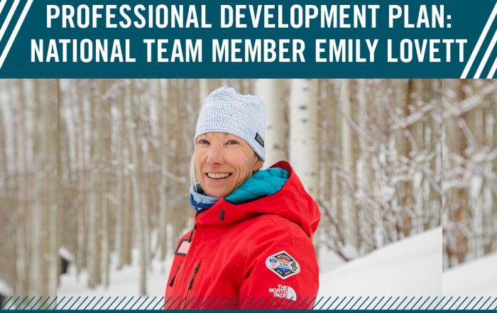 Emily Lovett, PSIA-AASI National Team member.