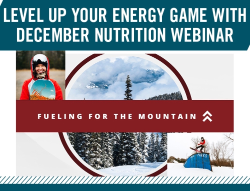 Level Up Your Energy Game with December Nutrition Webinar