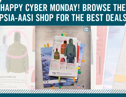 Happy Cyber Monday! Browse the PSIA-AASI Shop for the Best Deals