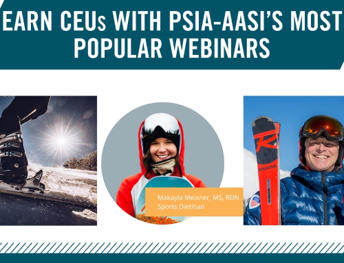 Earn CEUs with PSIA-AASI’s Most Popular Webinars