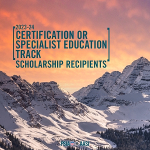 Certification or Specialist Track Scholarship