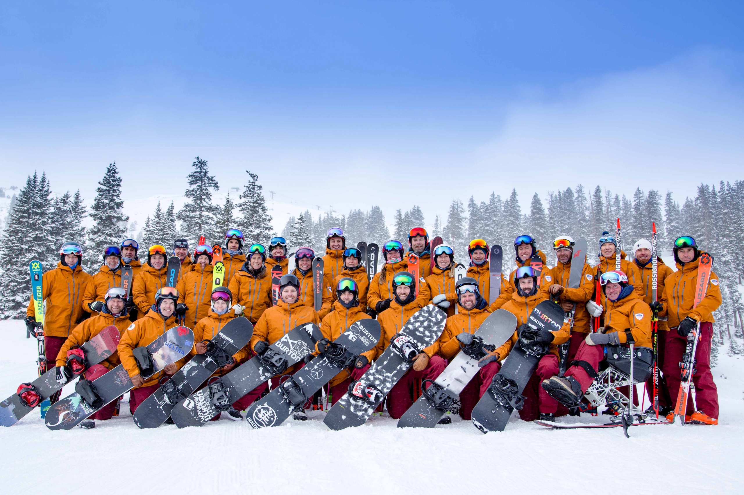 The PSIA-AASI National Team at Team Training fall 2019