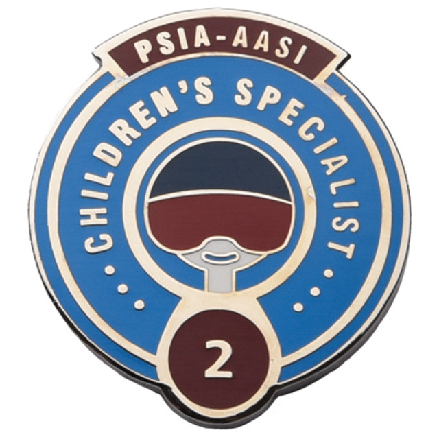 psia-aasi children's specialist level 2 pin