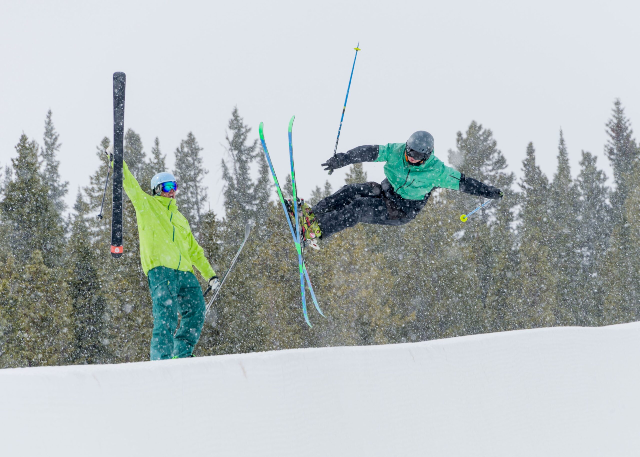 freestyle skiing