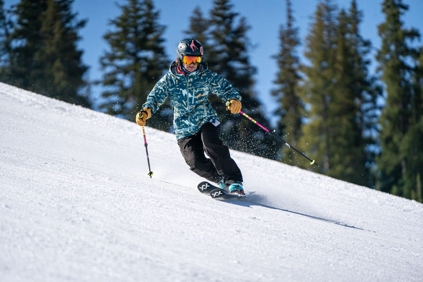 telemark skier