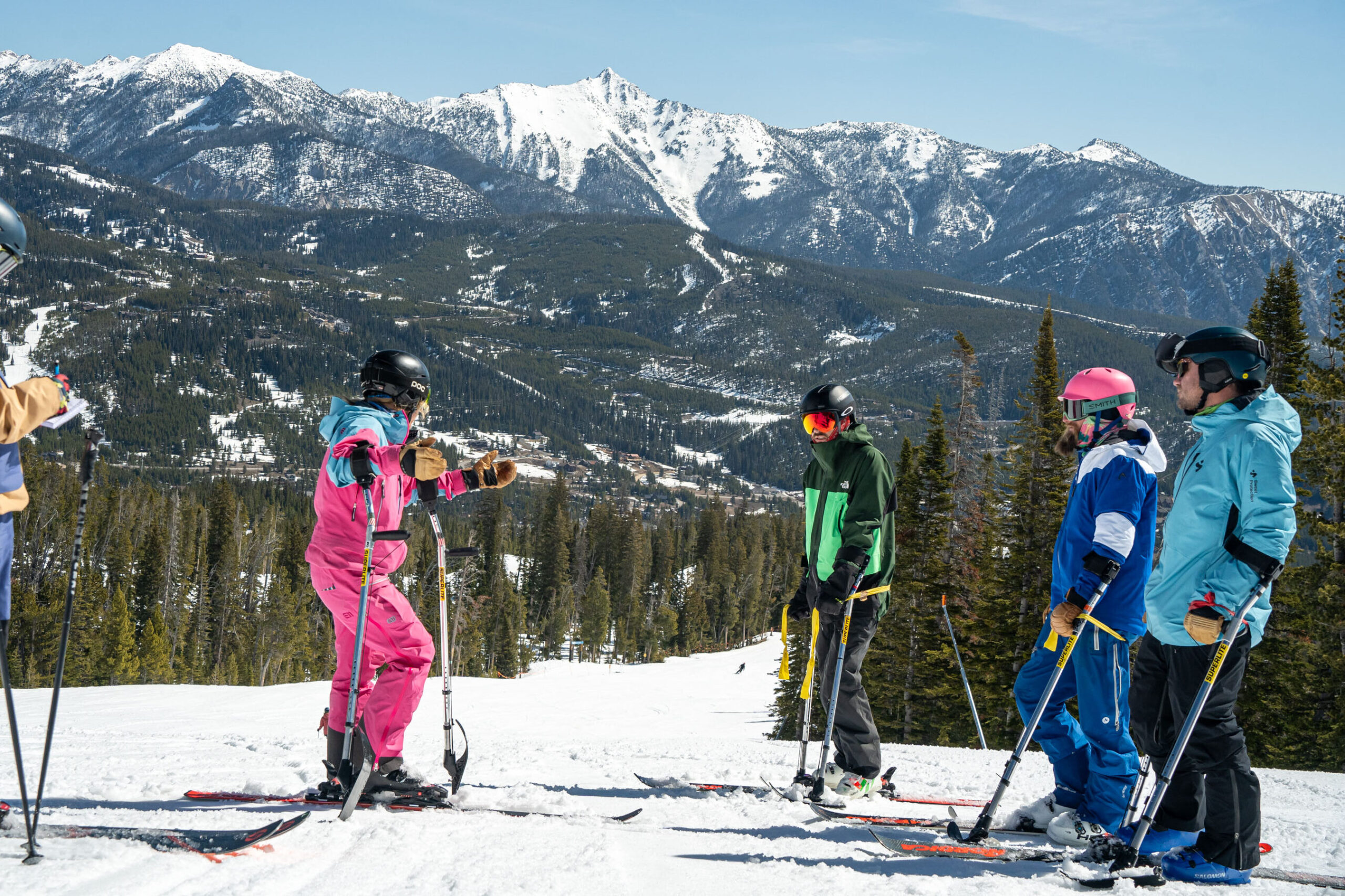 Adaptive ski academy Big Sky Montana