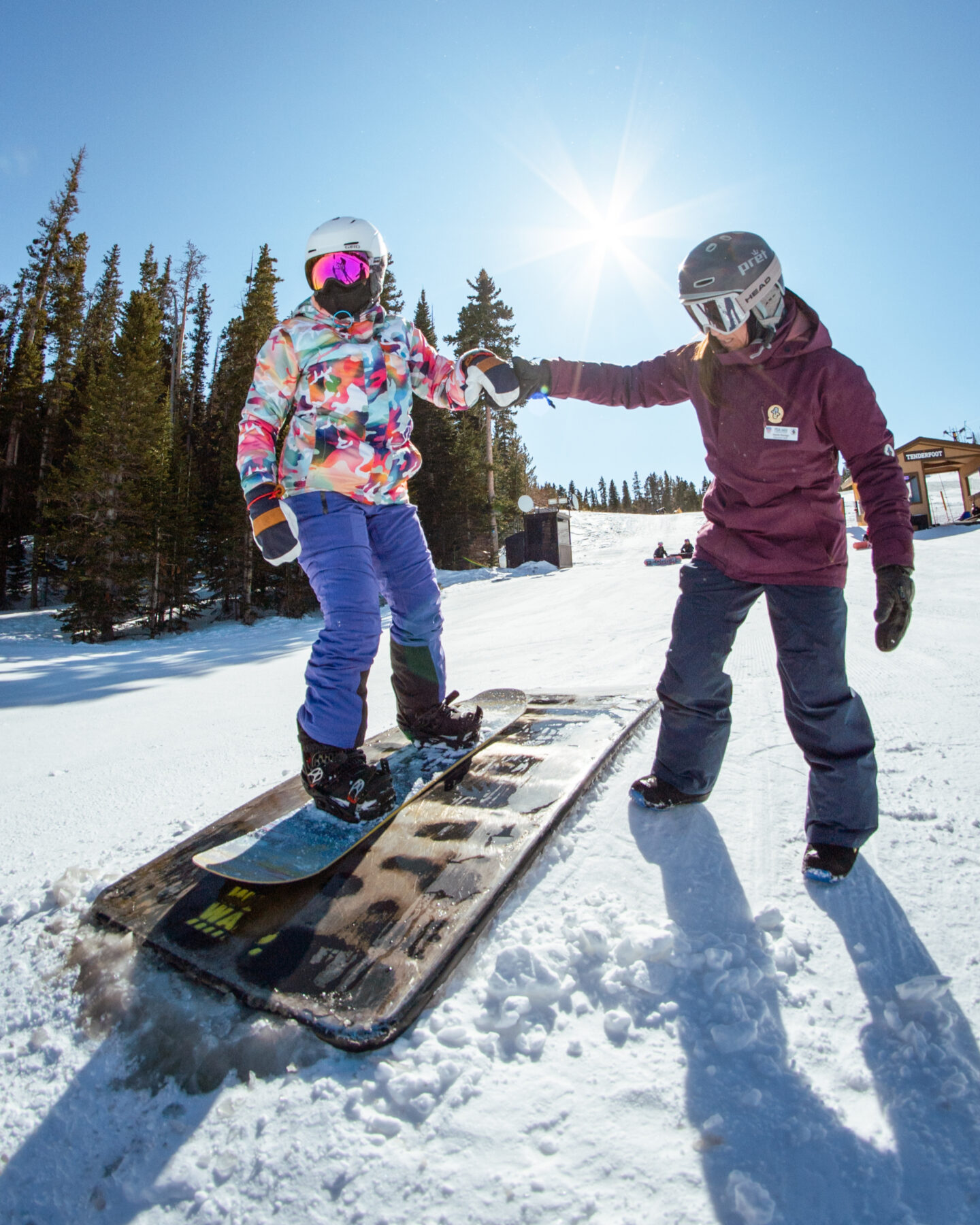 Snowboard instructor 