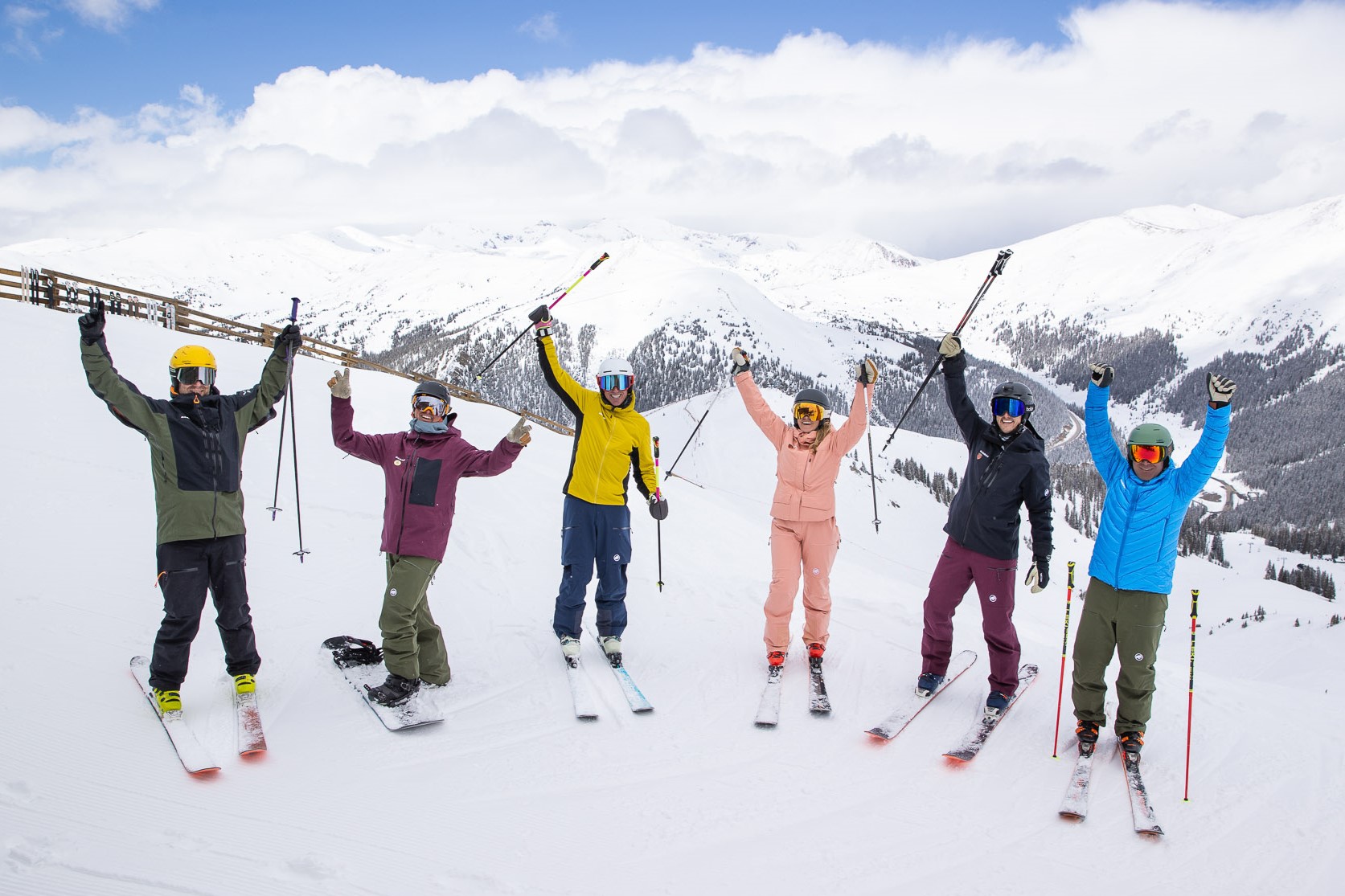 certified snowsports instructors at arapahoe basin